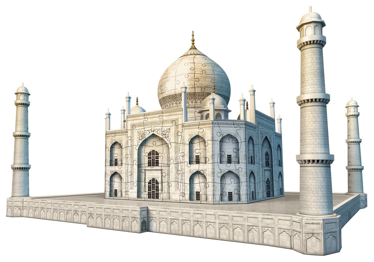Puzzle 3D Taj Mahal 216 : Amazon.nl: Speelgoed & spellen
